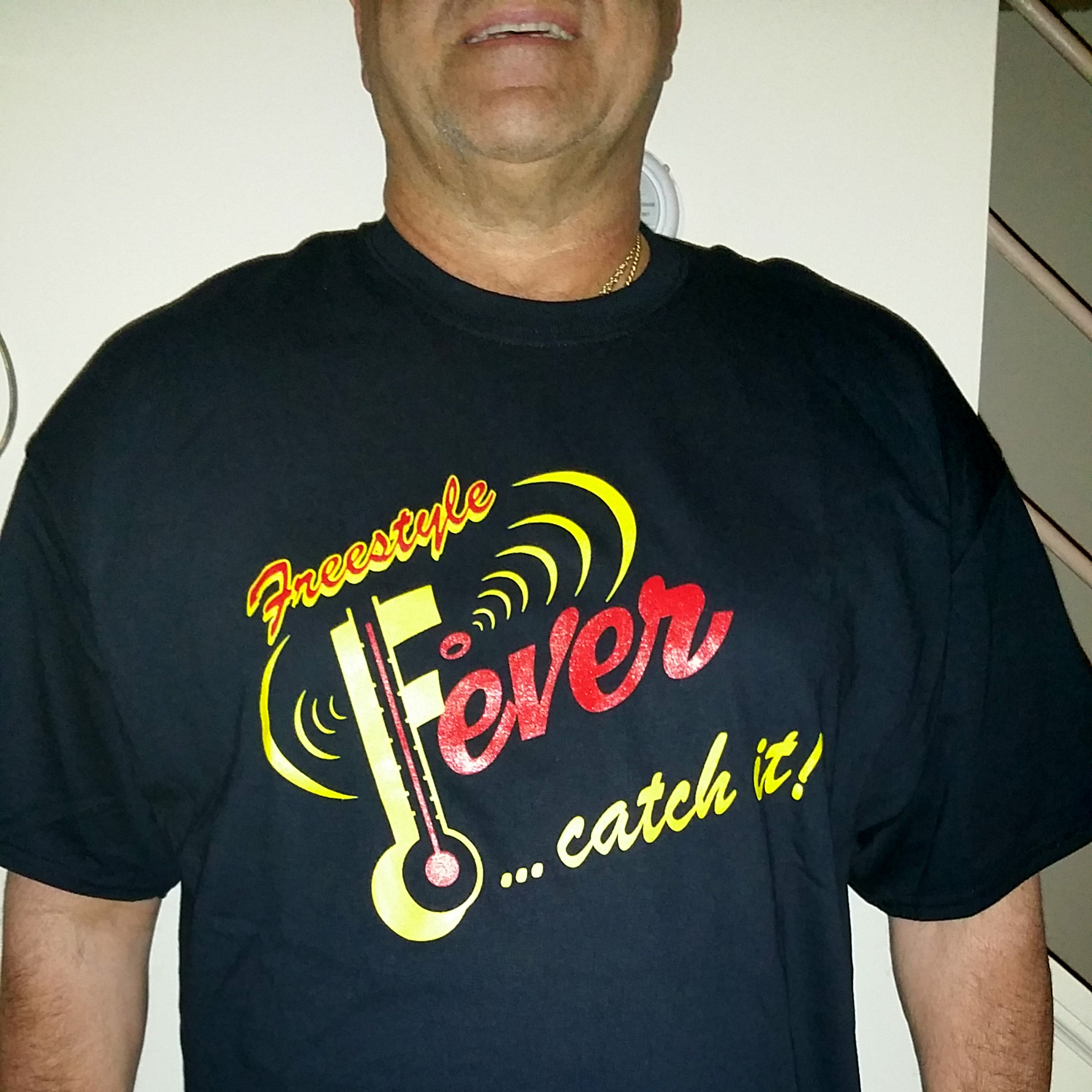 Freestyle Fever Records Black T-Shirt